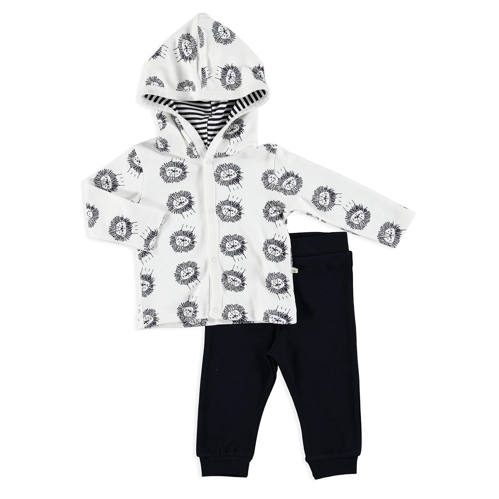 Ebebek For My Baby толстовка с изображением Льва кардиган брюки комплект из 2 предметов| |