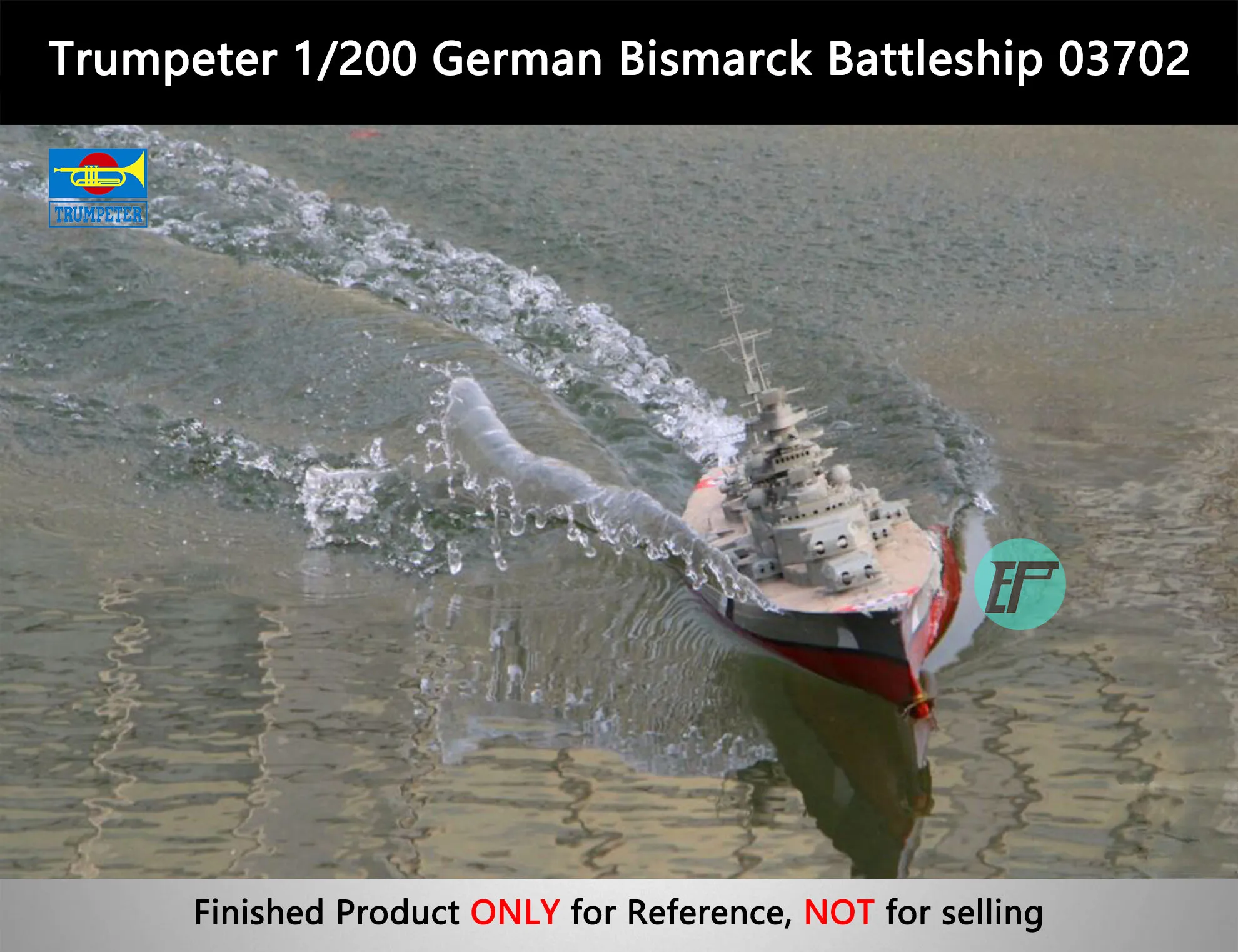 Trumpeter 1/200 немецкий Бисмарк линкор 03702