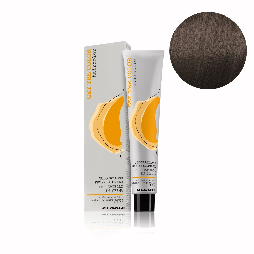 Краска для волос Крем краска 8/1 Светлый блонд пепельный Elgon Get The Color 100 мл|Чаши
