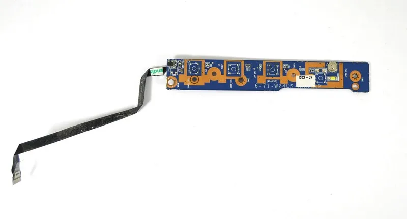 Плата включения + LED-индикатор для DNS 0164766 (6-71-W24ES-D03) б/у | Компьютеры и офис