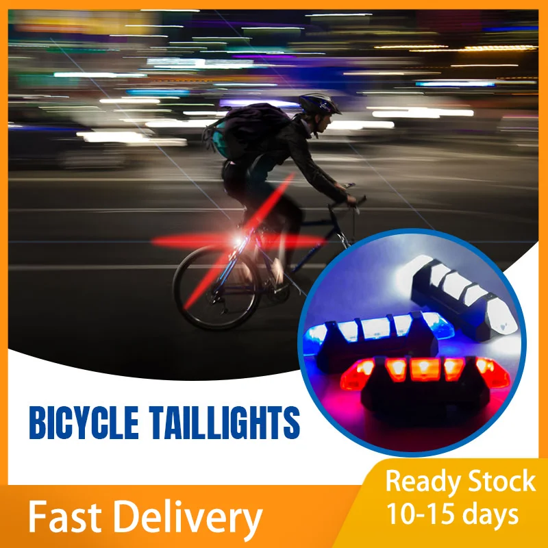 

Ciclismo Bicycle Light Waterproof Rear Tail Light LED USB Style Rechargeable or Battery Style Bike Cycling Portable Light
