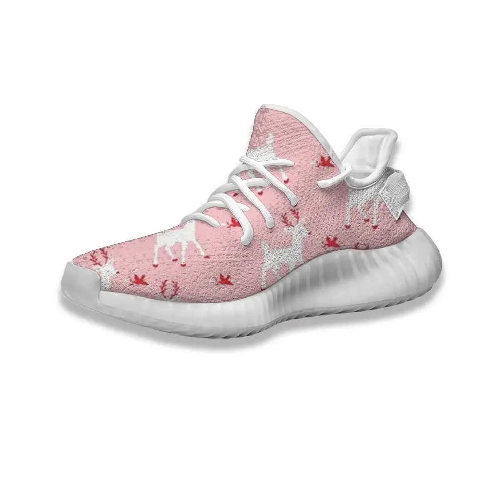 

Sports shoes women 2021 spring and summer new cute girl deer pattern fresh casual comfortable running shoes