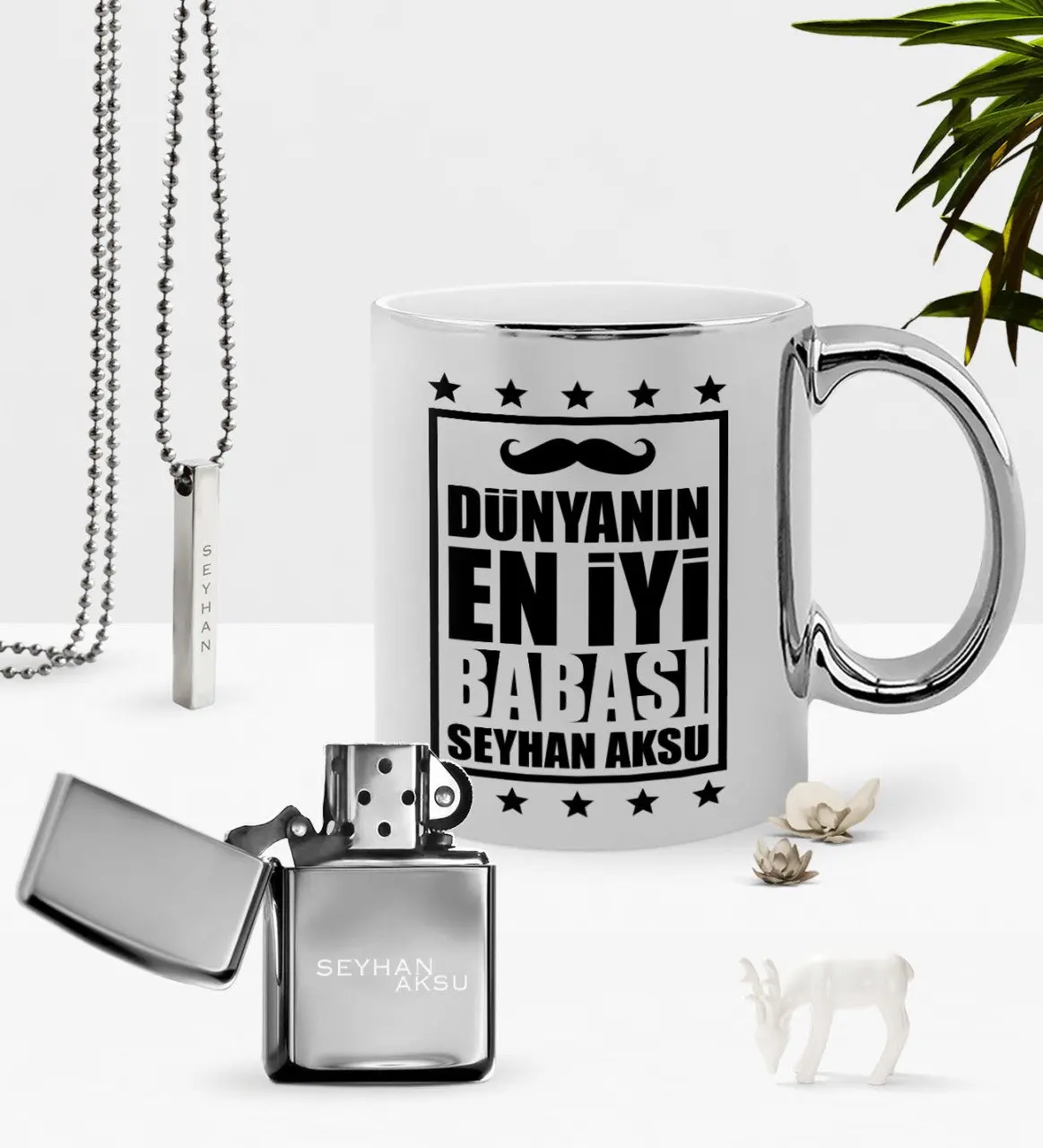 Персонализированные мировой лучший отец хром кружка бензиновая Зажигалка Кулон