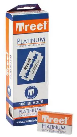 

1- 300 Treet Platinum Razor Blades