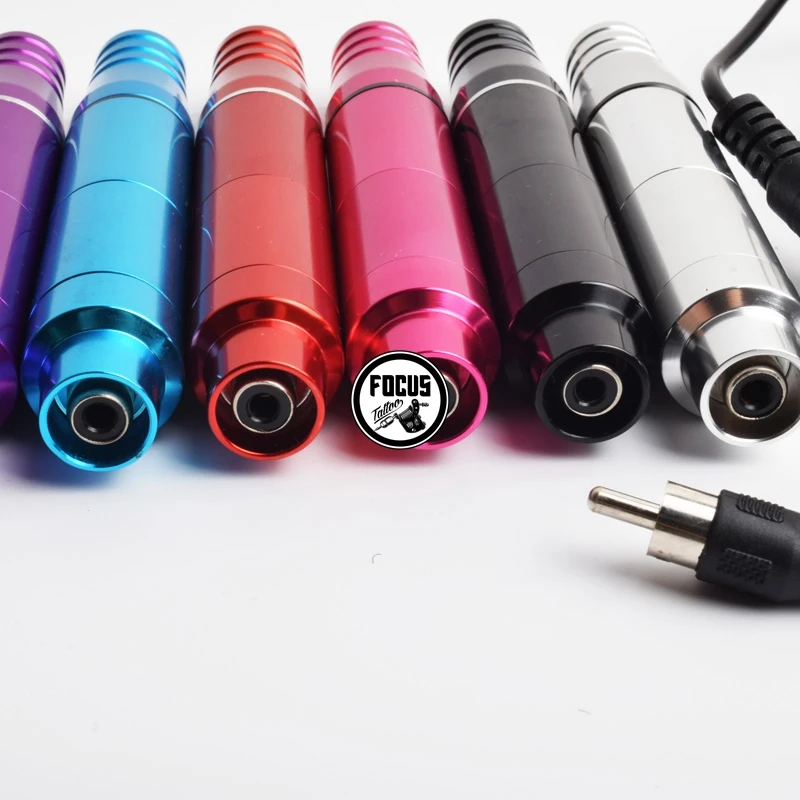 6 Colors Tattoo Machine Pen Professional Makeup 23MM Of Cartridge Rotary Gun | Красота и здоровье