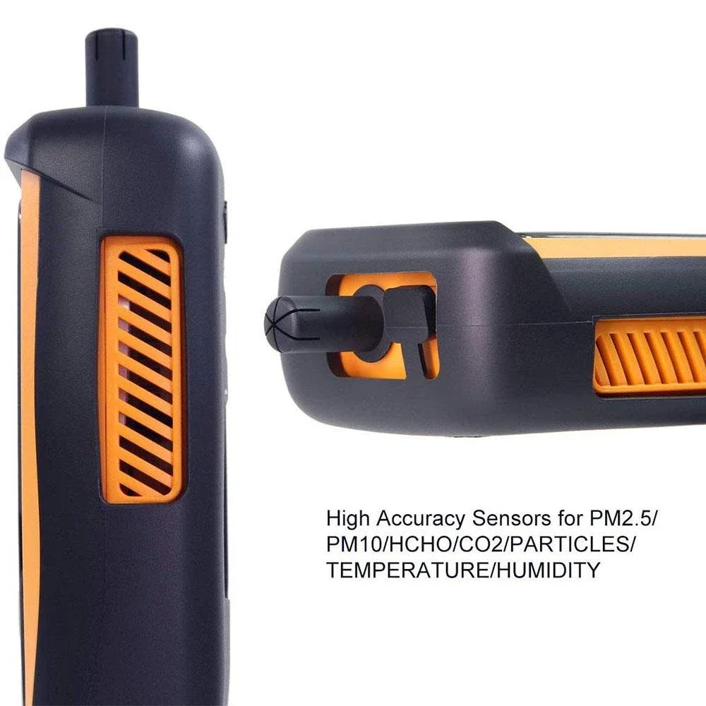 Temtop M2000 монитор качества воздуха для частиц PM2.5 PM10 CO2 HCHO температура влажности
