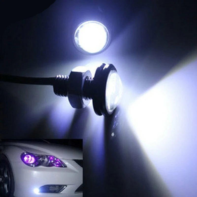 Ходовые огни (дневной свет ДХО) Глаз Орла светодиодные (LED) 23мм 10W |