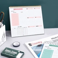 non dated weekly planner daily agendas notebook organizer binder journal with habit tracker to do list school office supplies