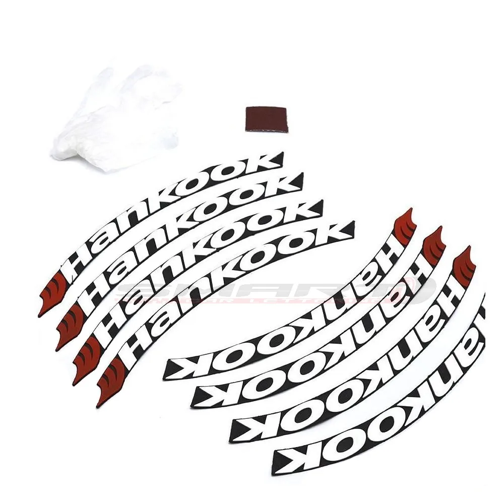 Наклейки на шины подходят для Hankook этикетка с надписью автомобиле 1 дюйм наклейка