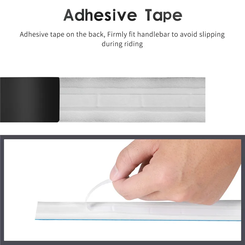 

1Pair Creative Gradient Bicycle Handlebar Cover Anti-slip Soft Riding Mountain Bike Handle Grip