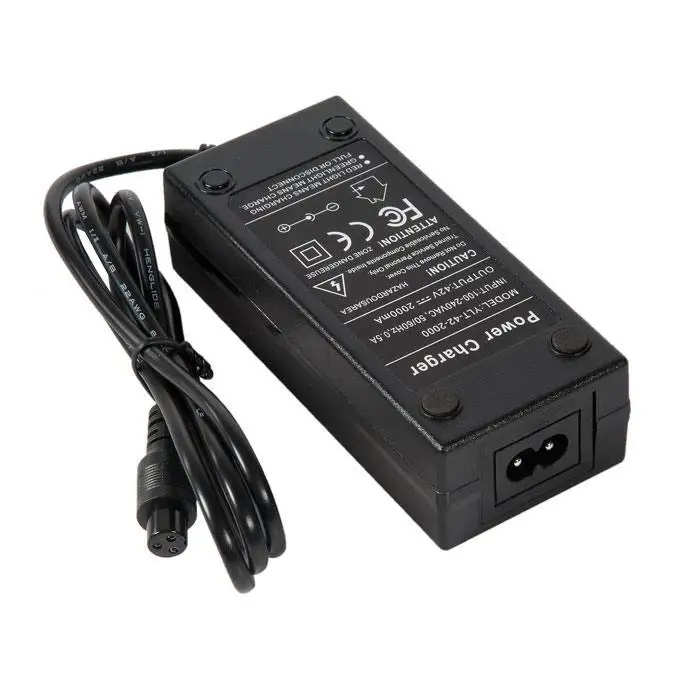 Блок питания для гироскутера 3 pin 84W (42V 2A) без сетевого кабеля |