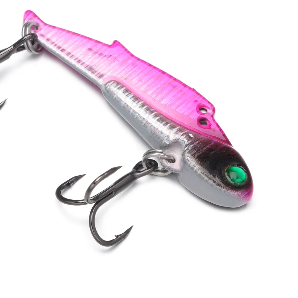 Приманка рыболовная Вибрирующая с блестками 46 мм 7 5 г | Спорт и развлечения