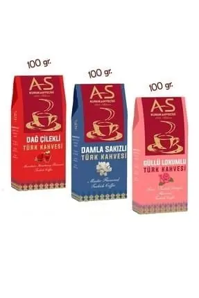 

Coffee-Turkish Coffee Gourmet As 1, 100 g x 3