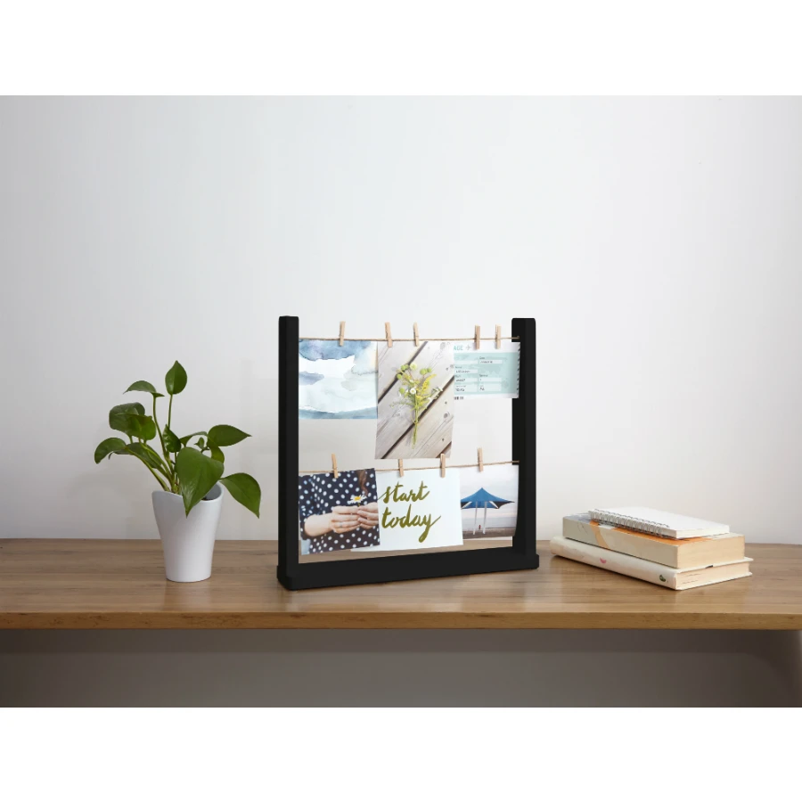 Панно для фотографий настольное HANGIT чёрное| |