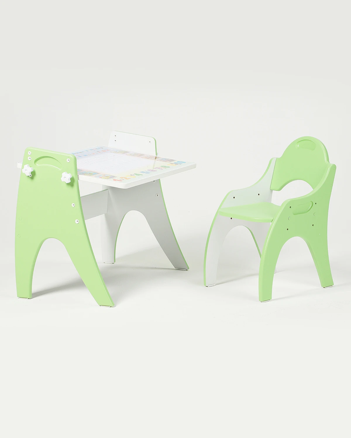 Набор стол стул детский ТРАНСФОРМЕР магнитный Тех Кидс Буквы-Цифры | Мебель