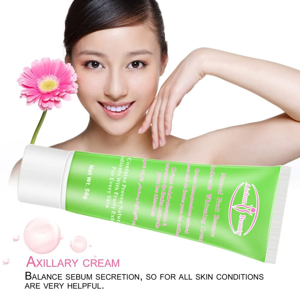 

Aichun Armpit Whitening Cream Natural Formula Underarm Private Parts Skin Whitening Massage Cream Legs Knee Whitening