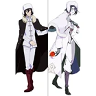 Брелок Дакимакура Великий из бродячих псов - Федор Достоевский   мини с кольцом M0025