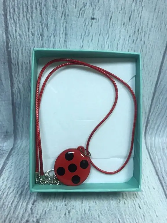 Комплект кулон серьги кольцо Леди Баг и Супер Кот | Дом сад
