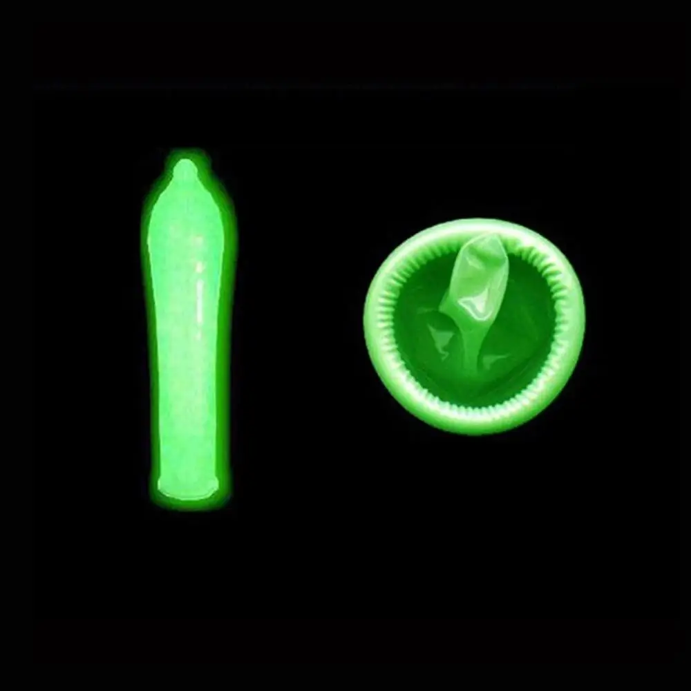 8 PCS Night Glowing Natural Latex Condom Adult Men Penis Sleeve ong Lasting Condoms Lubrication Sex Safer | Красота и здоровье