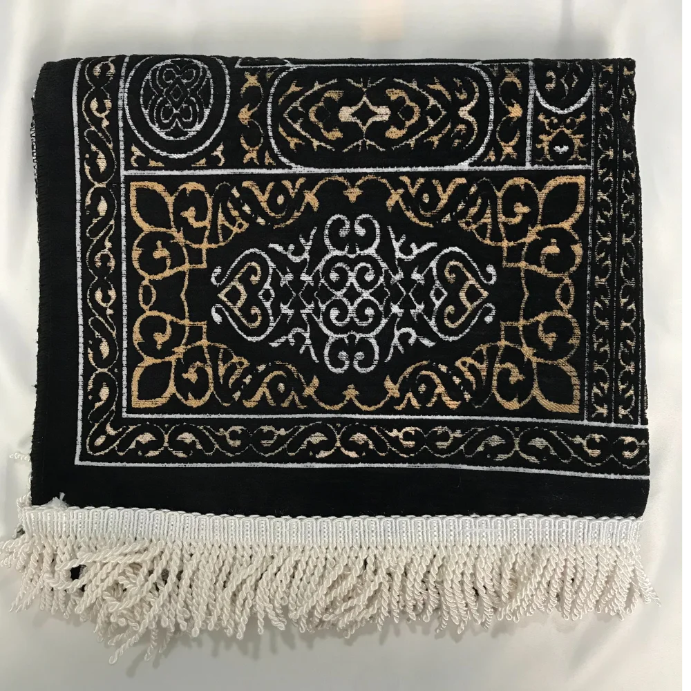 

Kaaba Door Prayer Mat Rug Best Gift For Muslim Woman Man Islamic Carpet Islam Qualified Special Set Luxury