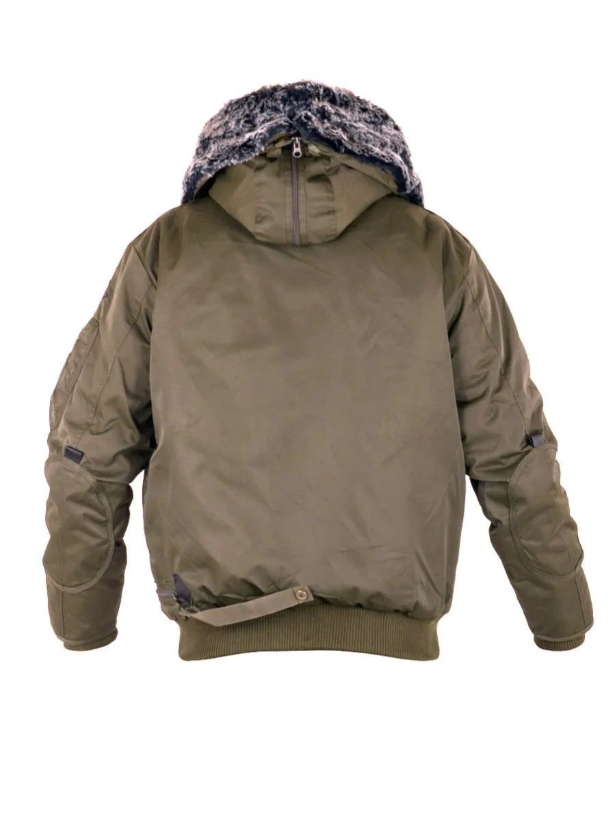 Куртка Пилот мужская (бомбер) осень-зима 762 Armyfans G037A цвет Хаки (Khaki) CK-00002994 | Спорт и
