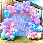 Прозрачная панель с пайетками (блестками) на праздники и дни рождения