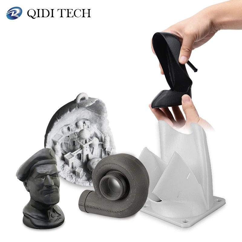 Qidi tech высокотемпературный 3D принтер x max нейлоновая нить из углеродного волокна