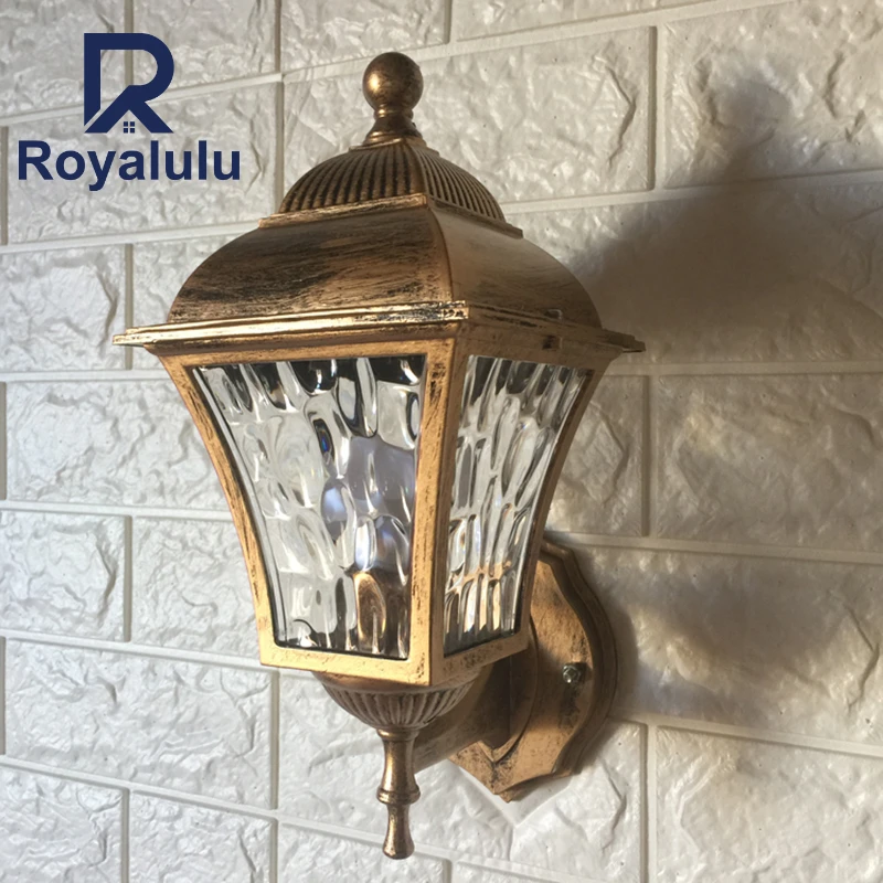 

Светодиодный настенный светильник Royalulu Europe, наружный водонепроницаемый светильник для паба, виллы, дома, светильник для коридора, настенны...