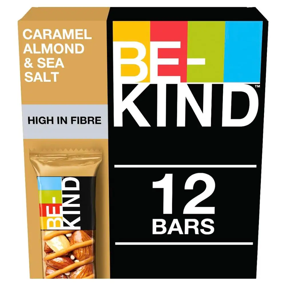BE-KIND Миндаль мед карамель морская соль 12 шт 40 гр | Продукты