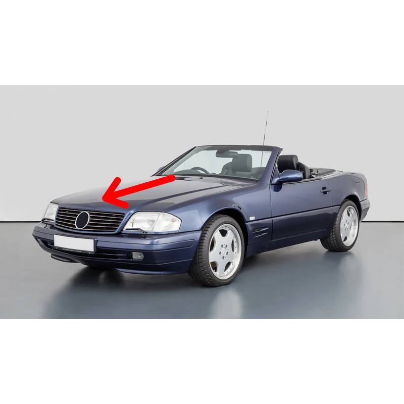 Передний значок с капюшоном звездой для Mercedes r129 SL класс 1989-2002 послепродажное