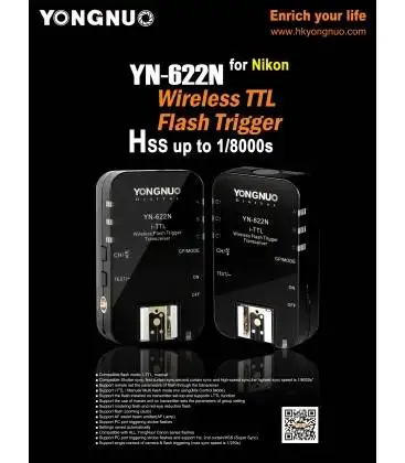 YONGNUO YN-622 II NIKON tranceptor KIT | Электроника