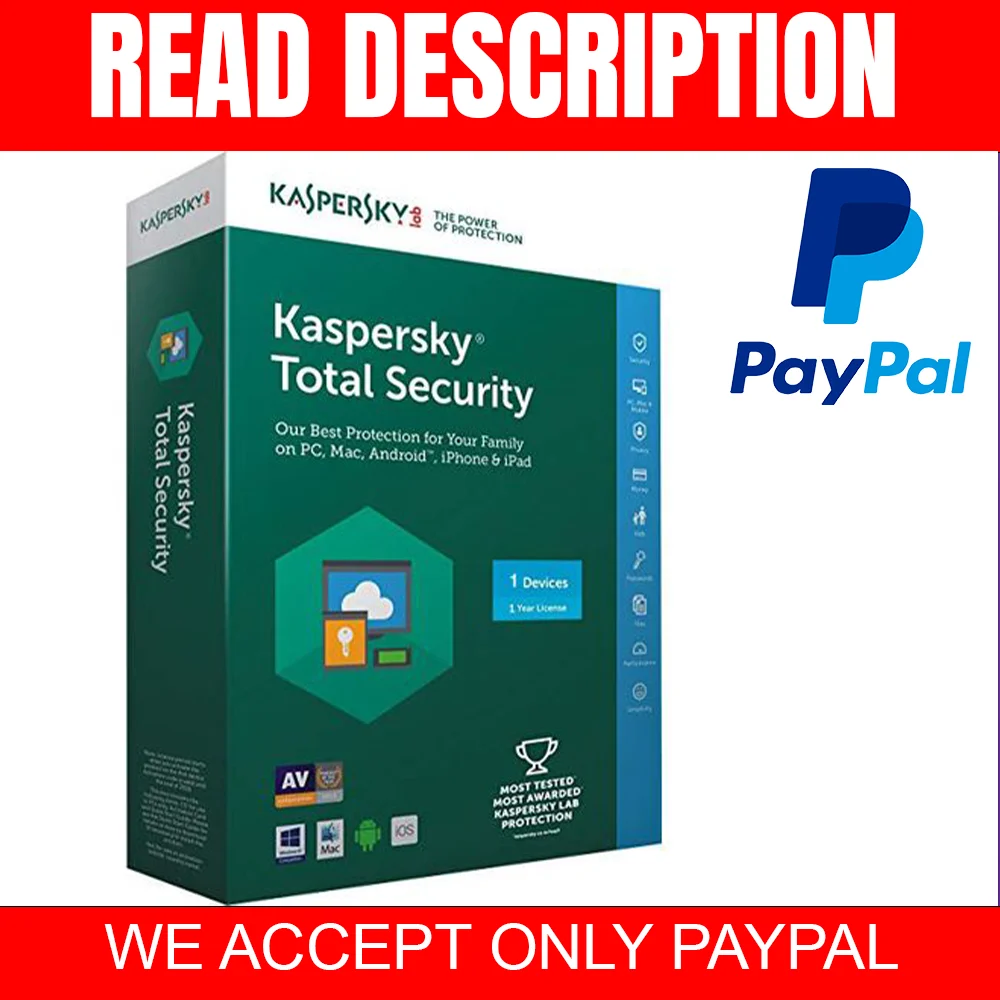 

Ключ активации kaspersky total security, 1 год