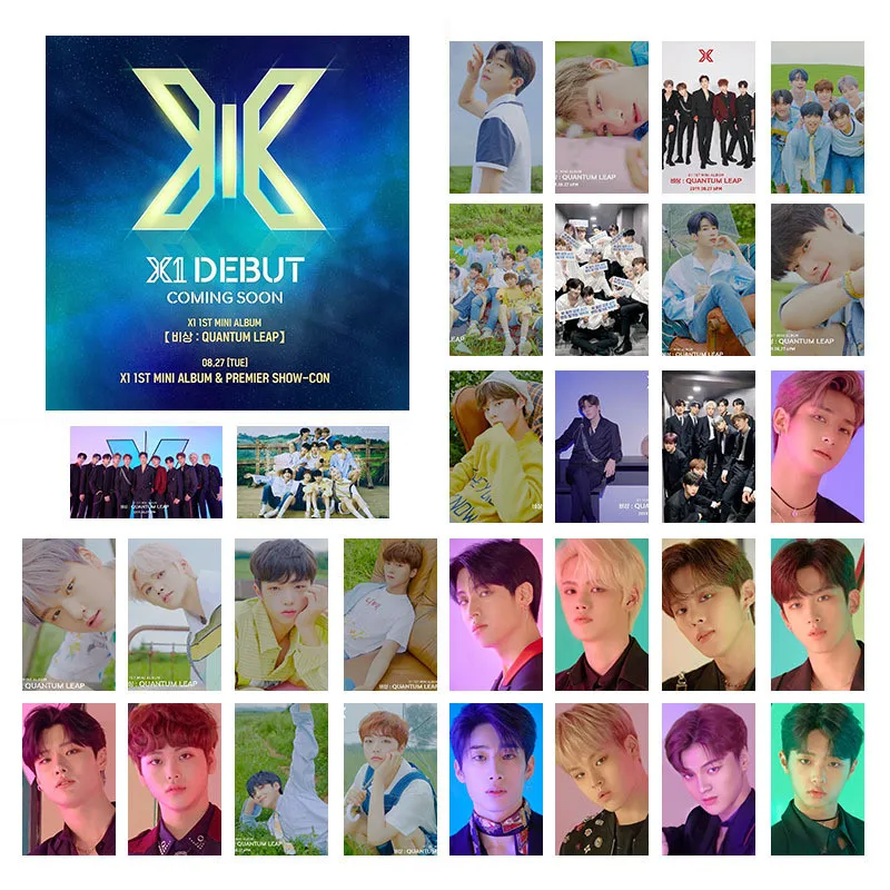 KPOP производим X 101X1 альбом квантовый скачок флэш карта фото LOMO Фотокарта X1 премьер