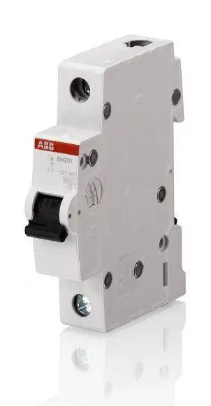 Выключатель автоматический модульный 1п C 16А 4.5кА SH201L C16 ABB 2CDS241001R0164 - купить по