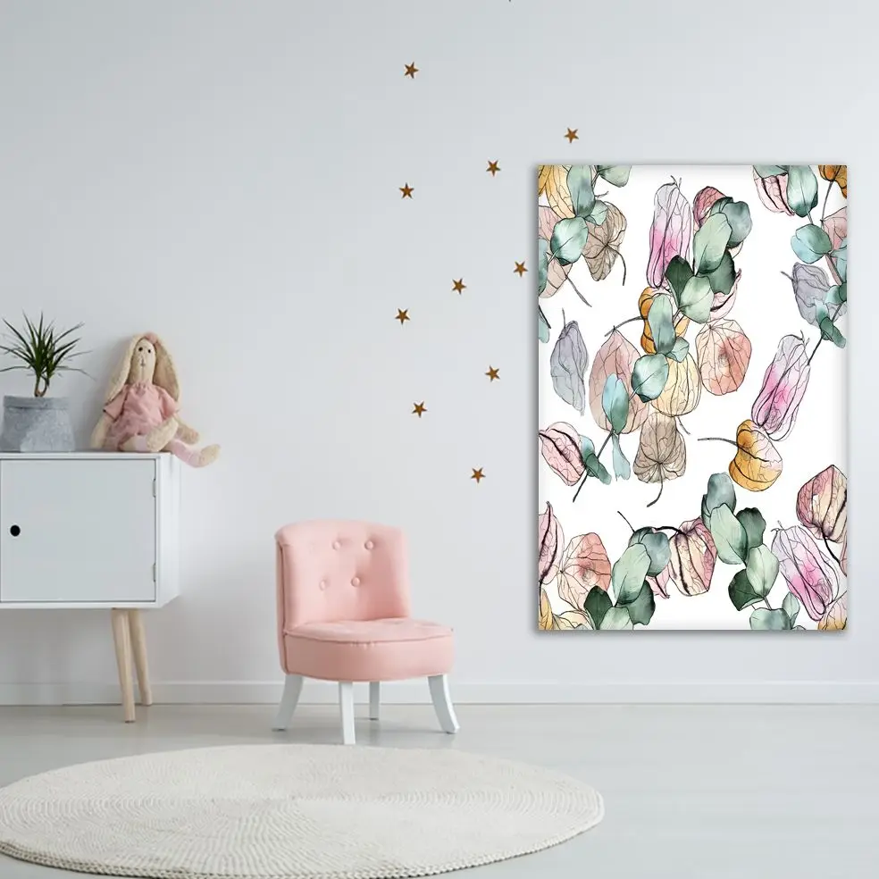 Гобелен Physalis накидка гусиная ягода ветви растений с фруктами и листьями