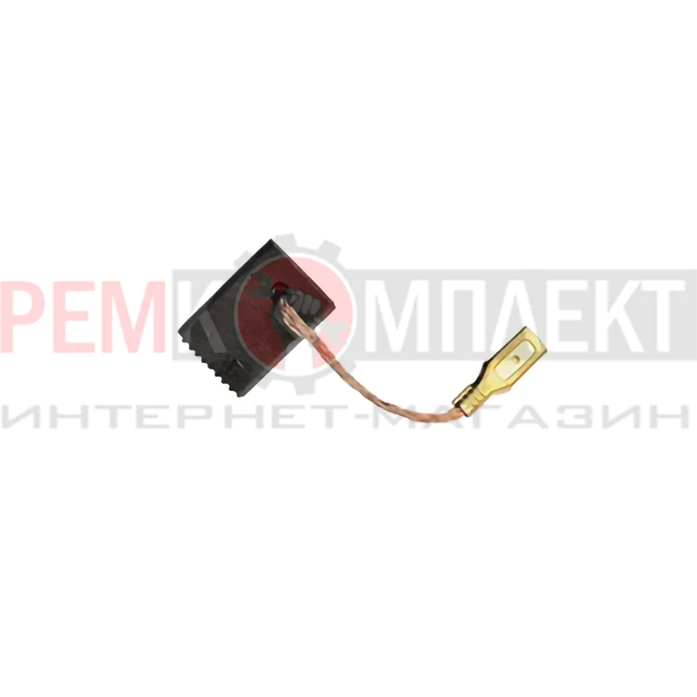 582 Электроугольная щетка 6х10х14 Поводок клемма-мама подходит для Интерскол ДП-165/1200
