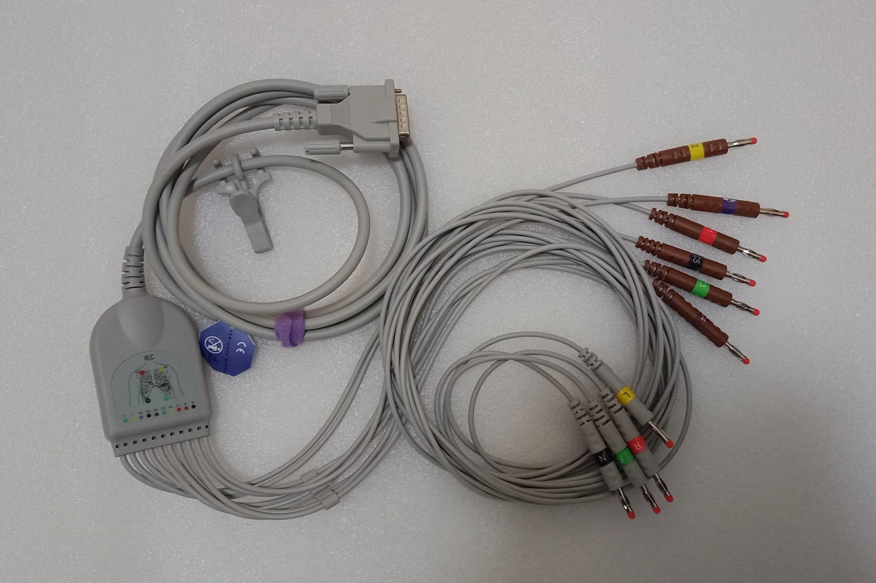 

Patient ECG Cable 10 Lead-ECG Machine Mediana , Model : YM412i(New,compatible)