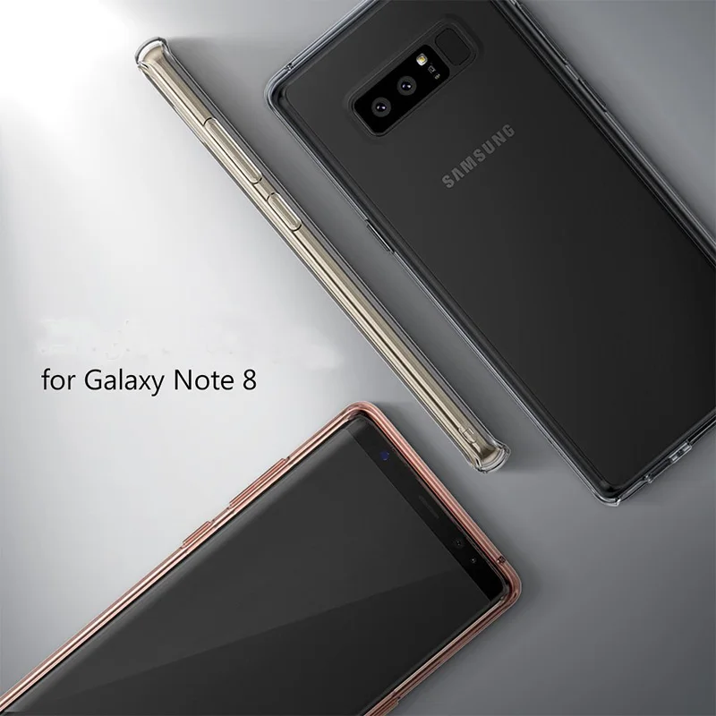 Гелевый Чехол из ТПУ силиконовый чехол для мобильного телефона Samsung Note 8 задняя