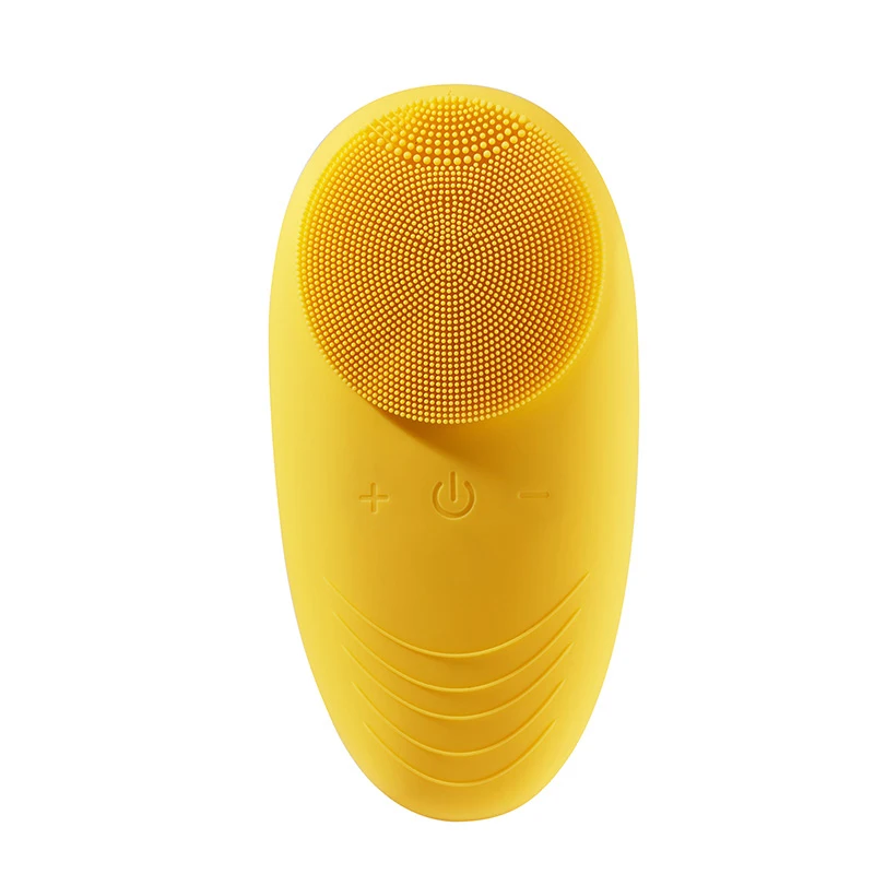 

Electric Ultrsonic Brush Massage Brush Silicone Face Cleansing Brush Vacuum Suction Cleaner Face Wash