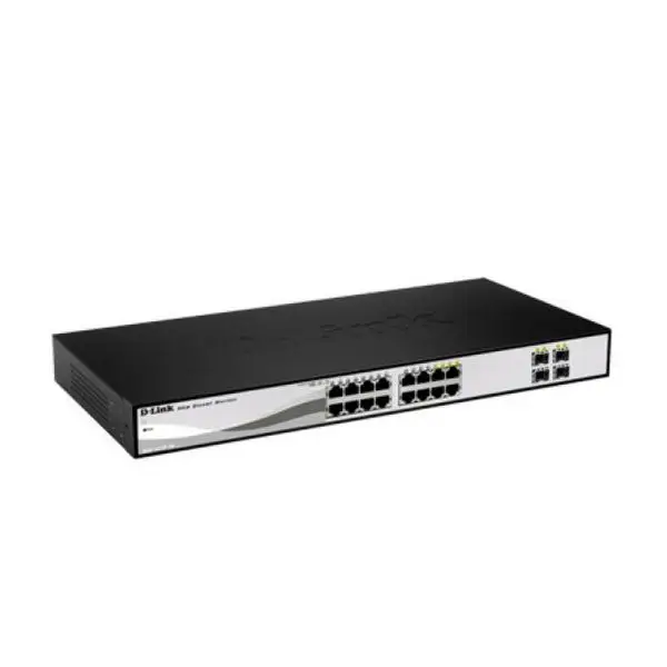 Переключатель D-Link DGS-1210-16 16 p 10 / 100 1000 Мбит/с 4 порта SFP | Компьютеры и офис
