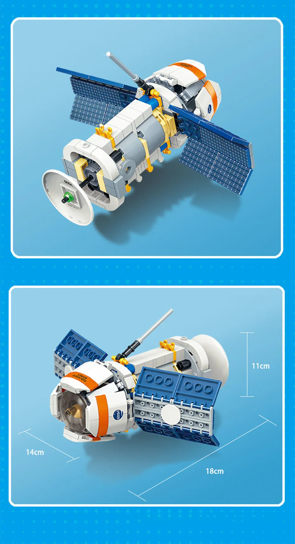 de satélite, lançamento de foguete, modelo de