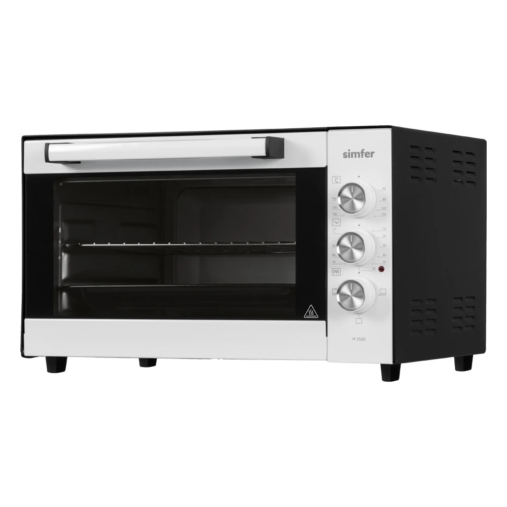 Мини-печь Simfer M3520 серия Classic 3 режима работы верхний и нижний нагрев | Бытовая