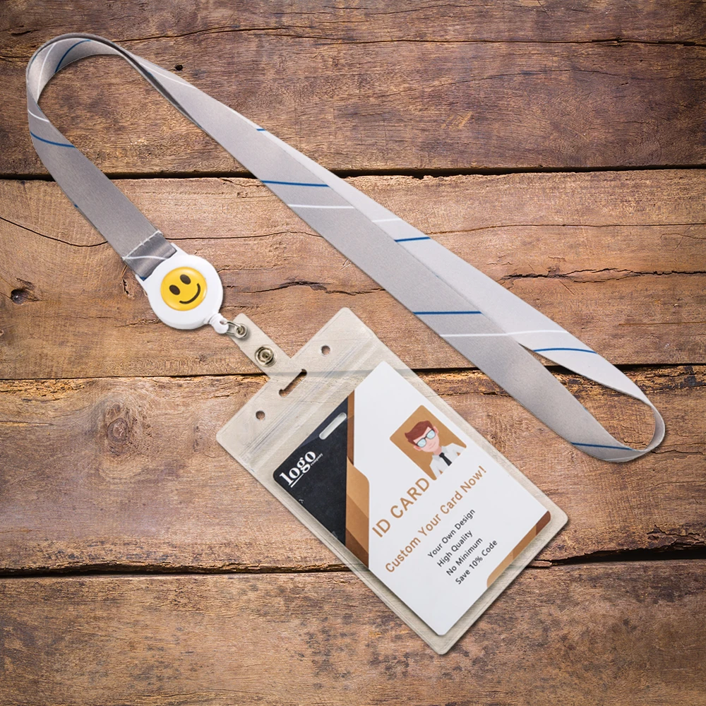 Нет минимального размера заказа на заказ Низкая цена off Белый ремень для бейджей