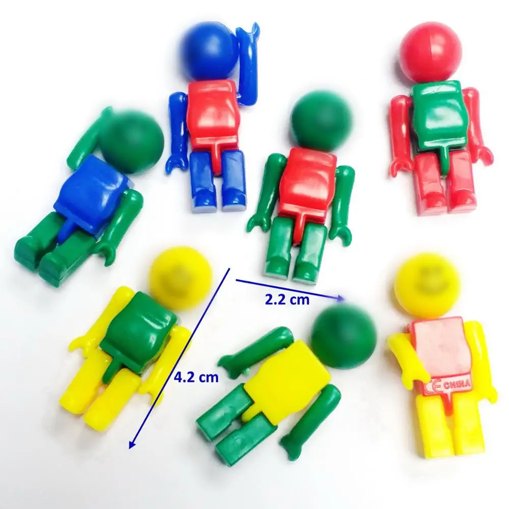 

99 piece Plastic 4.2cm litter man Figure E1763 Kids Toys Novelty Party Favors Gift Lucky Pinata Easter Birthday School Prize