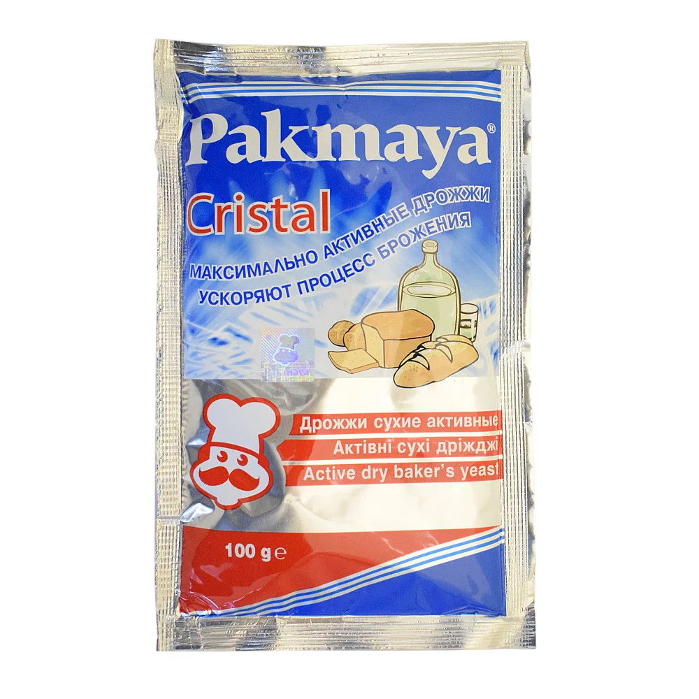Дрожжи спиртовые активные Pakmaya Cristal 100 гр для самогона браги|Ферментация| |