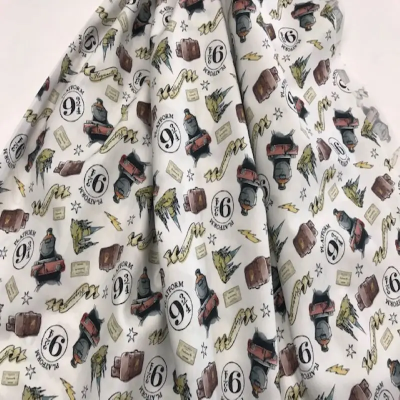 Ткань Гарри могли 100% хлопчатобумажные ткани пленочные по метру 1 метр x 140 см