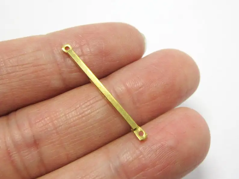 50 шт. латунные подвески для сережек 30x1 5 мм|Шармы| |