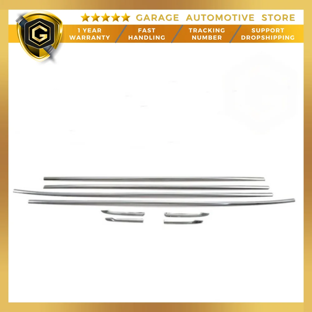 For Toyota Corolla 2019 and Above Window Frame Trim Stainless Steel Chrome 8 Part Accessory