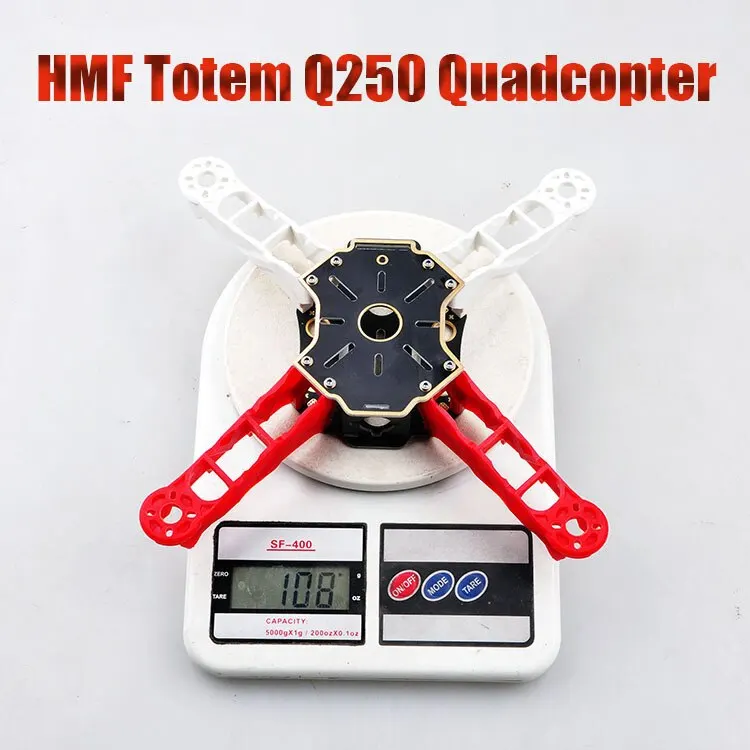 Бесплатная доставка 250 HMF Totem Q250 Мини FPV Квадрокоптер рамка Комплект w/ PCB