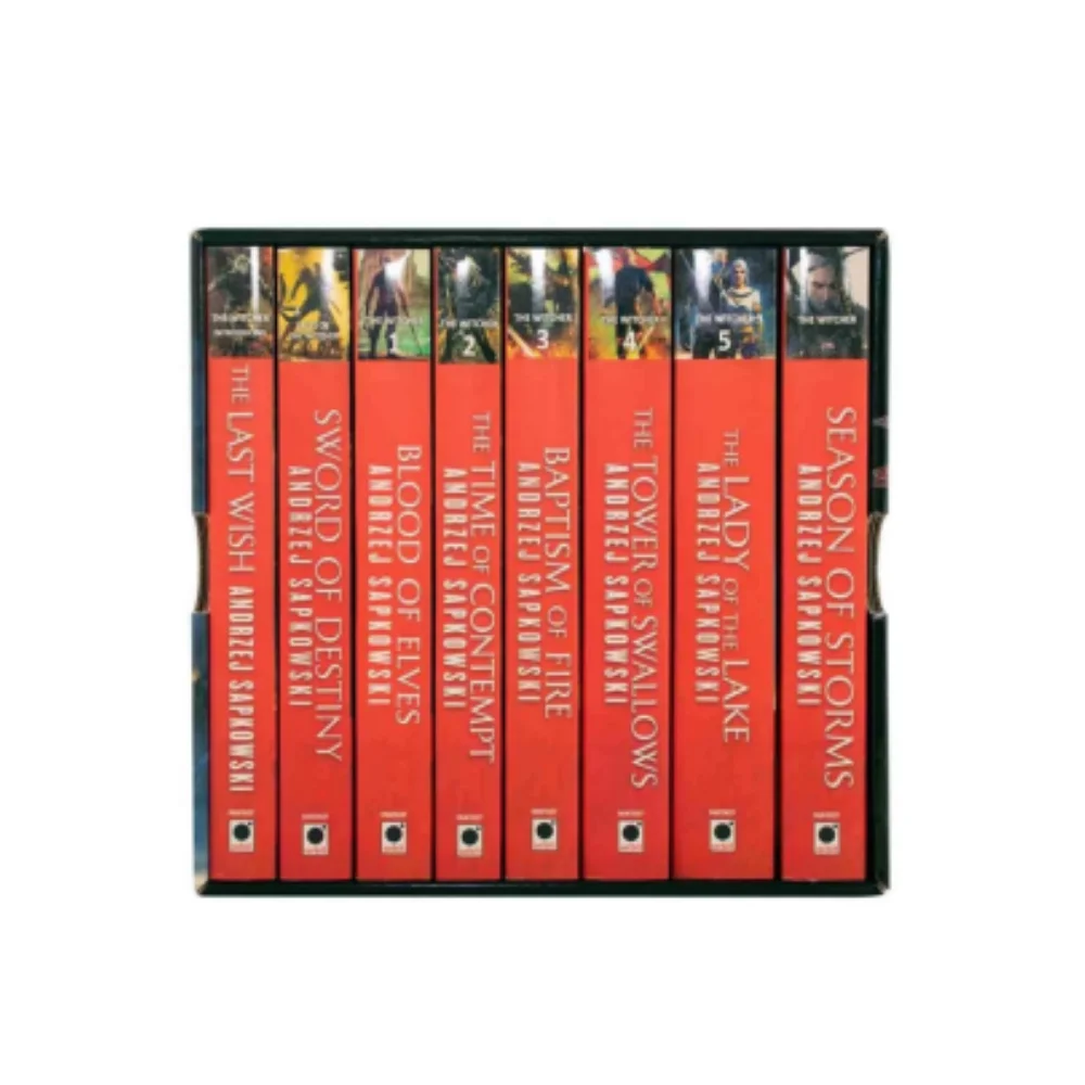 Tanie Seria Wiedźmin 8 Książki Wydanie Specjalne Andrzej Sapkowski Literatura Ogólna Kultura Historia Powieść Strona Bajki Geralt Człowiek Z Magicznymi Mocami Dorosły Hobby Zabawa Akcja Przygoda Fantasy 2022 Ulubiona Praca W